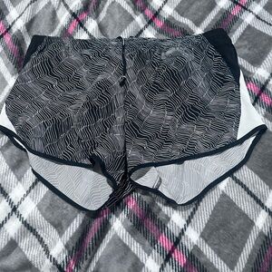 Nike Black and White Women's Shorts